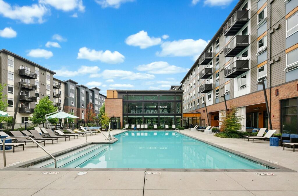 Alotta Pool Service team performing professional Commercial Pool Service in Three Oaks, FL, emphasizing quality and precision